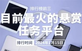 悬赏任务平台哪个比较好，5个2025年人气高的悬赏平台