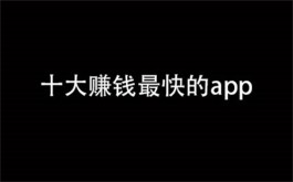 十大赚钱最快的软件（2024年赚钱最快的5个软件）